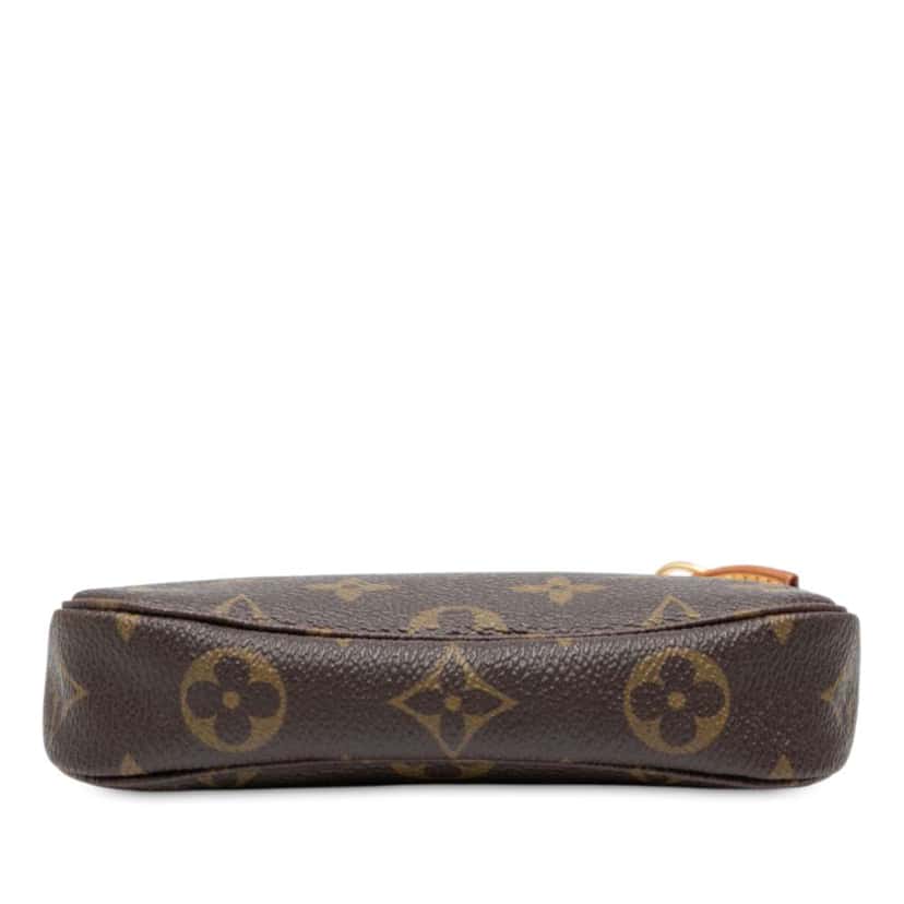 Louis Vuitton Monogram Mini Pochette Accessoires Brown Very good condition - Inside View