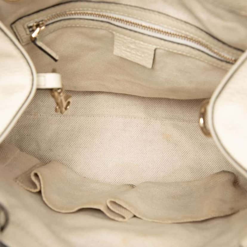 Gucci Small Leather Soho Satchel Brown Leather Good condition - Model View