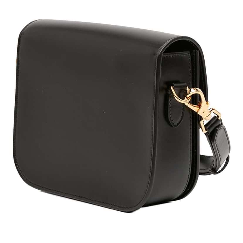 Burberry Small Leather Elizabeth Crossbody Black Leather Very good condition - Back View