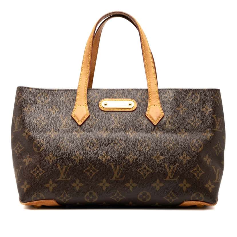 Louis Vuitton Monogram Wilshire PM Brown Good condition - Front View