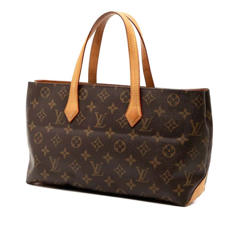 Louis Vuitton Monogram Wilshire PM Brown Good condition - Back View