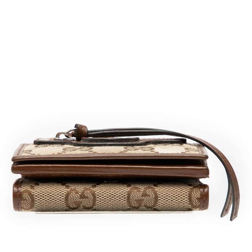Gucci Balenciaga The Hacker Project GG Canvas Neo Classic Wallet Brown Canvas Very good condition - Inside View