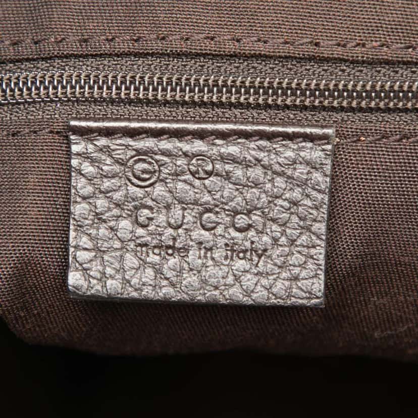 Gucci GG Nylon Abbey D Ring Pocket Tote Brown Very good condition - Box View