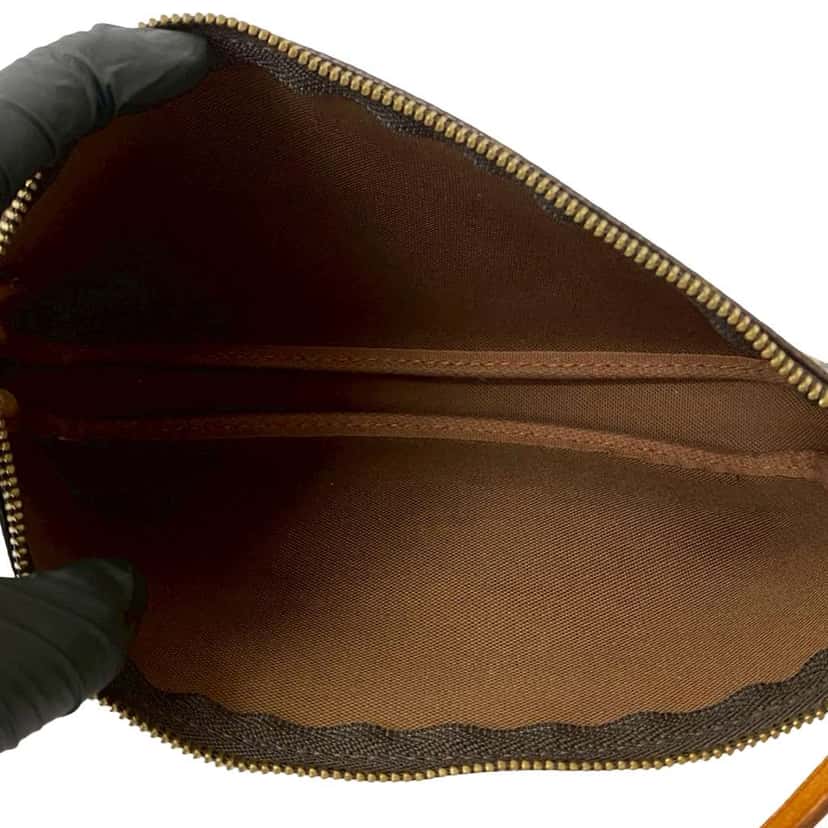 Louis Vuitton Stephen Sprouse Monogram Graffiti Pochette Accessoires Brown Good condition - Inside View