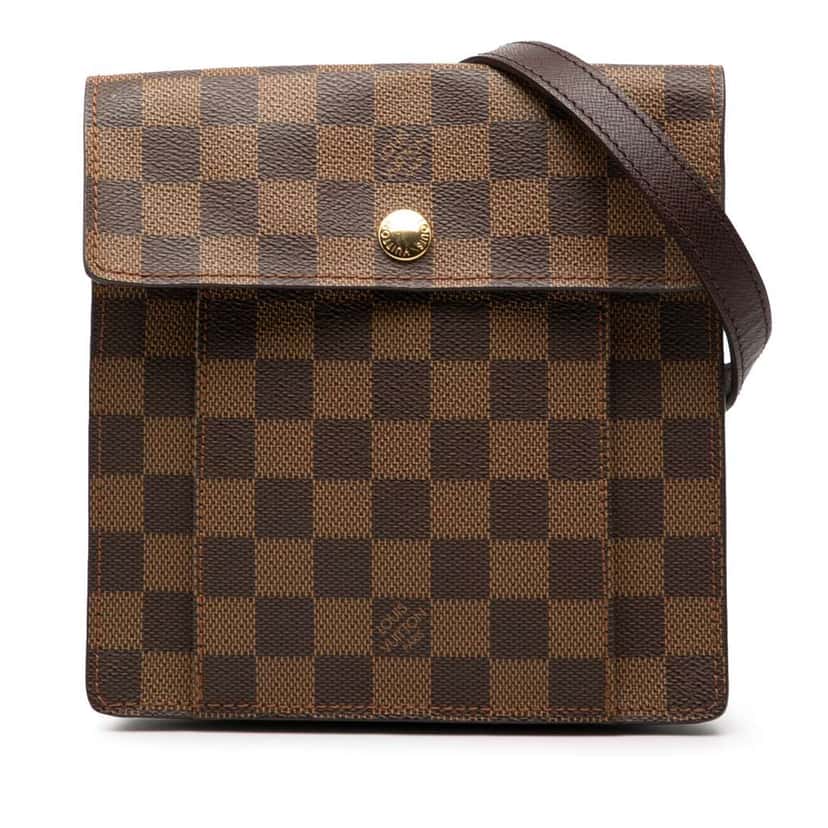 Louis Vuitton Damier Ebene Pimlico Brown Good condition - Front View