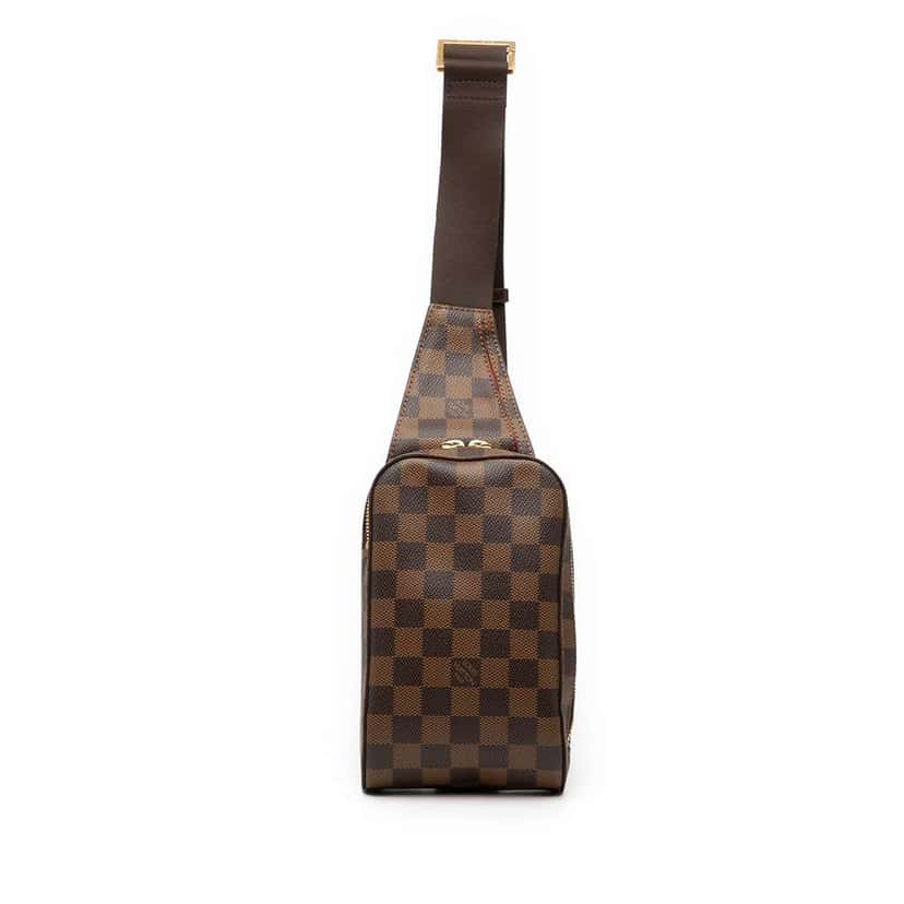 Louis Vuitton Damier Ebene Geronimos Brown Good condition - Front View