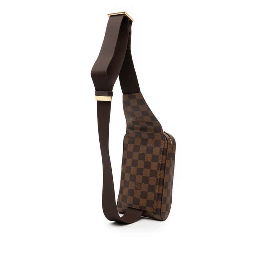 Louis Vuitton Damier Ebene Geronimos Brown Good condition - Back View