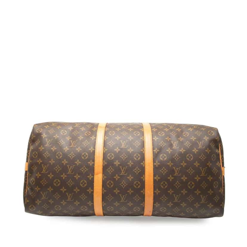 Louis Vuitton Monogram Keepall Bandouliere 60 Brown Fair condition - Inside View