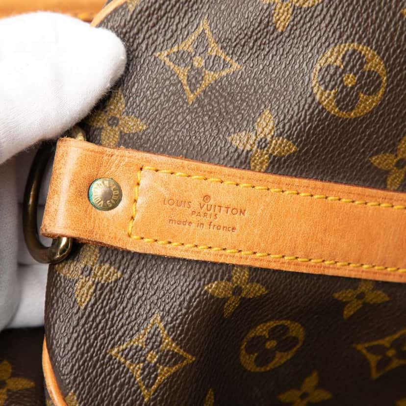 Louis Vuitton Monogram Keepall Bandouliere 60 Brown Fair condition - Box View