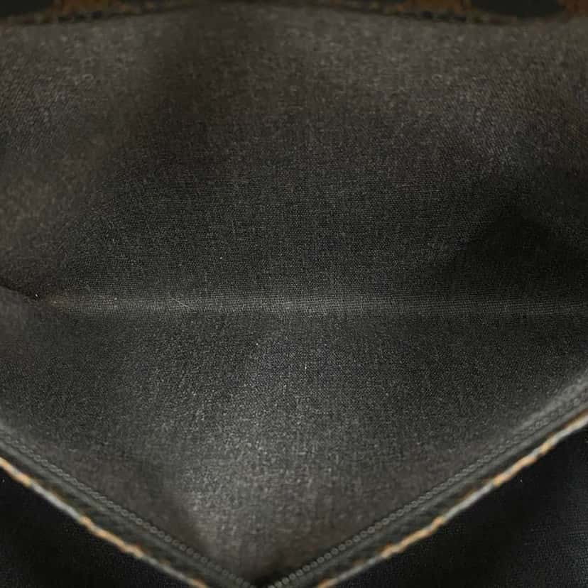 Celine Macadam Coated Canvas Boston Bag Brown Canvas Good condition - Model View