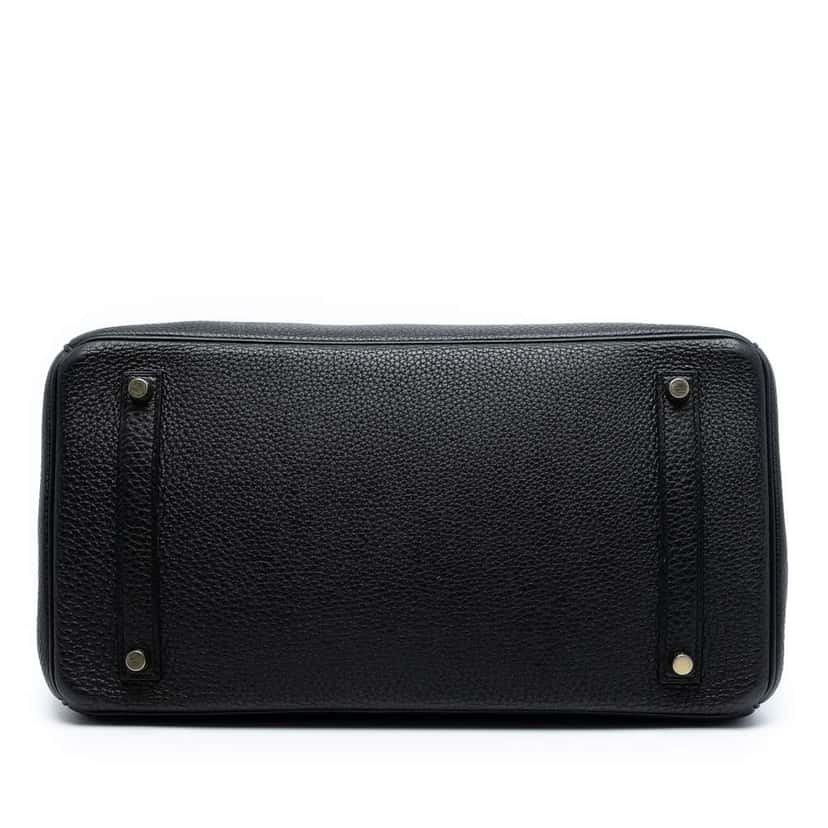 Hermès Togo Birkin Retourne 35 Black Leather Good condition - Inside View