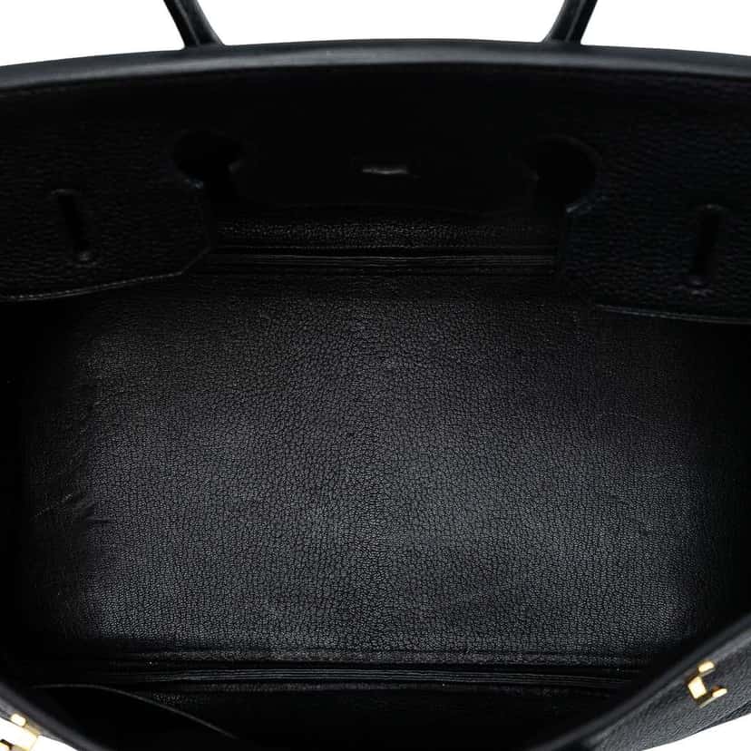 Hermès Togo Birkin Retourne 35 Black Leather Good condition - Model View