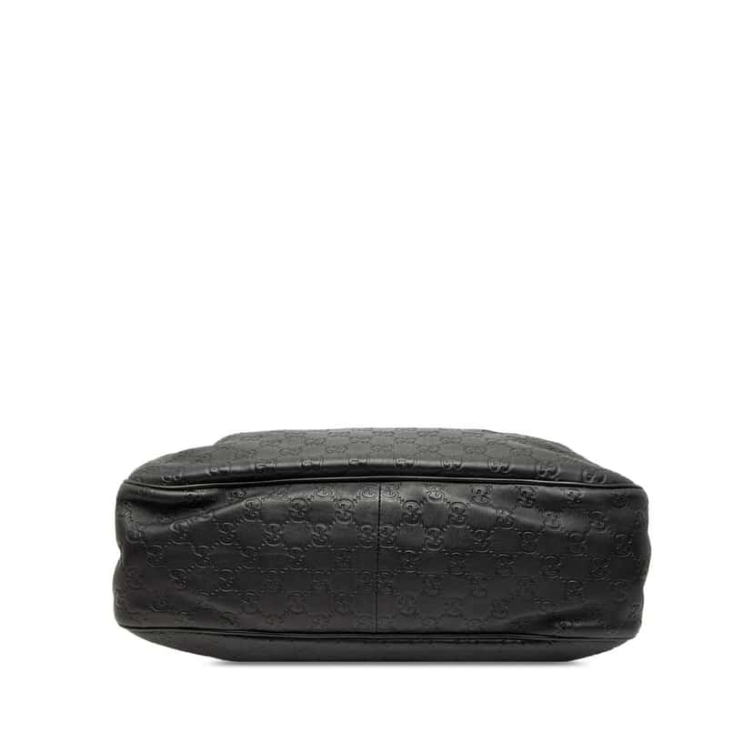 Gucci Guccissima Sukey Tote Black Leather Good condition - Inside View
