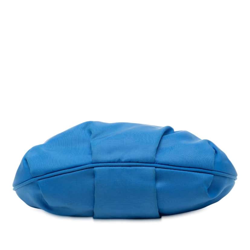 Prada Tessuto Wristlet Clutch Blue Good condition - Inside View