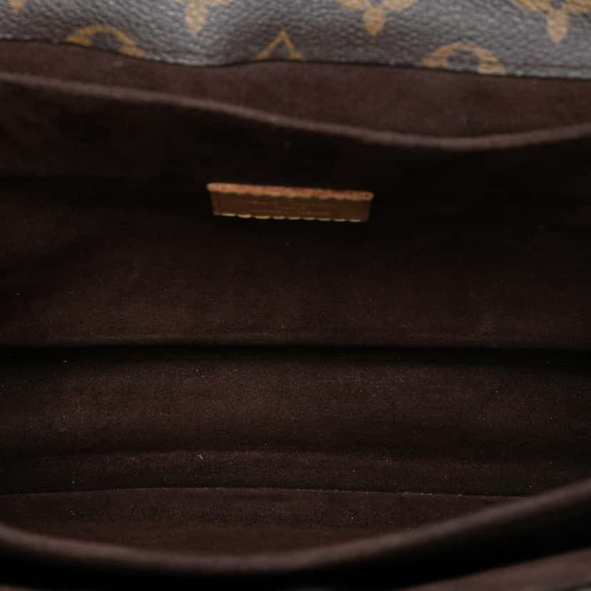 Louis Vuitton Monogram Pochette Metis Brown Very good condition - Model View