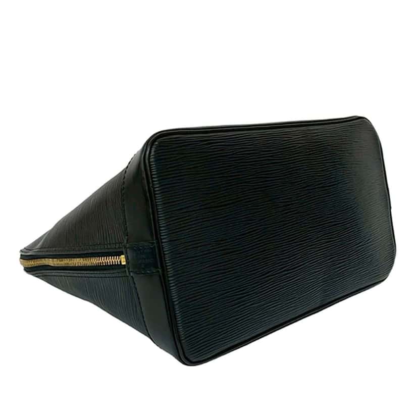 Louis Vuitton Epi Alma PM Black Leather Good condition - Back View