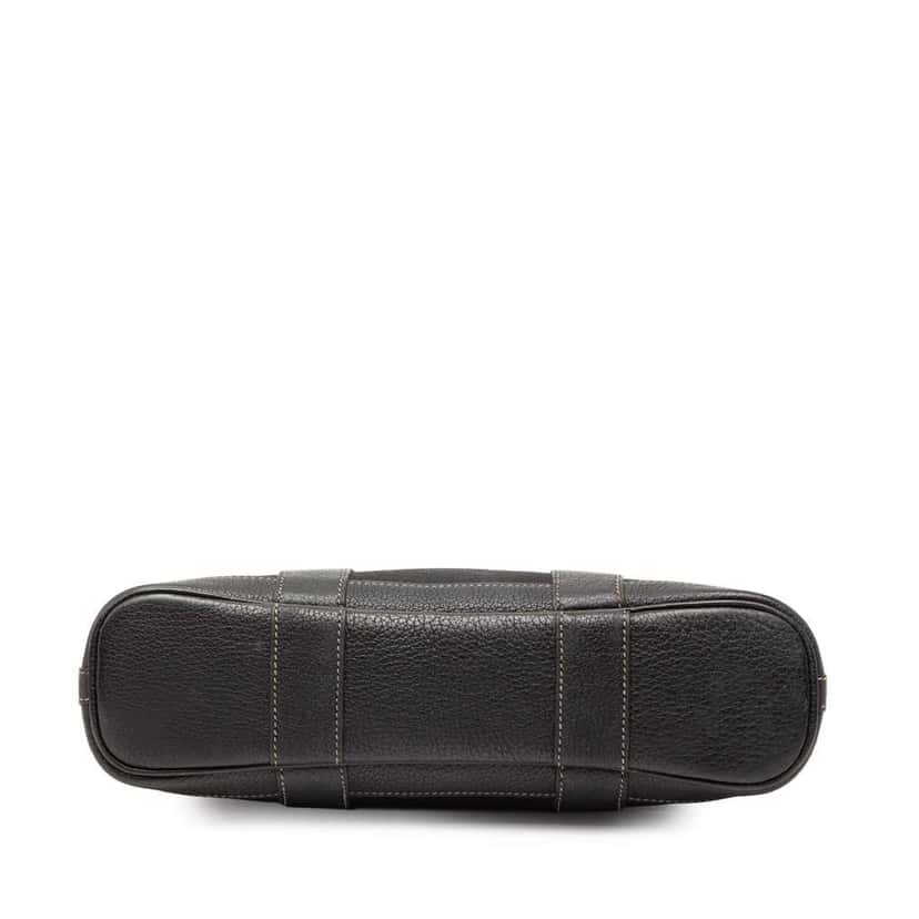 Hermès Toile and Negonda Garden File 28 Black Canvas Good condition - Inside View