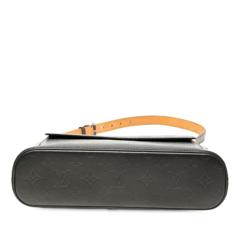 Louis Vuitton Monogram Mat Alston Grey Leather Good condition - Inside View