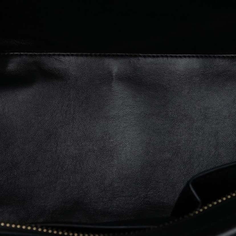 Celine Mini Tricolor Leather Luggage Tote Green Leather Good condition - Model View