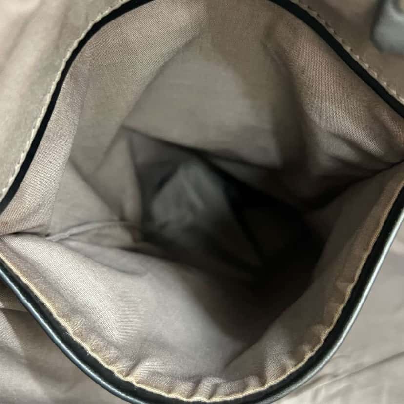 Bottega Veneta Intrecciato Trimmed Leather Duffle Bag Black Leather Good condition - Box View