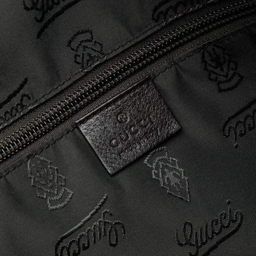 Gucci Guccissima Weekender Brown Leather Good condition - Box View
