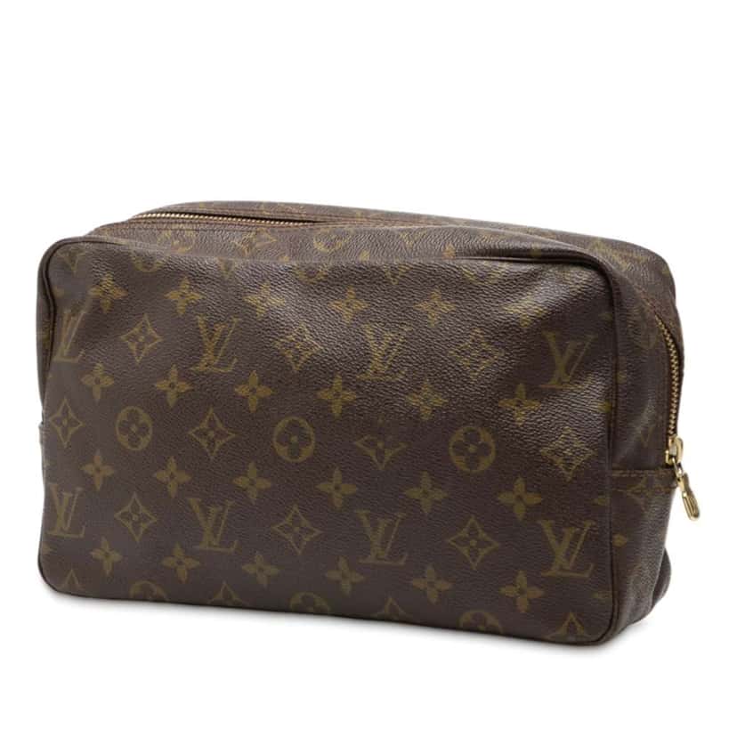 Louis Vuitton Monogram Trousse Toilette 28 Brown Very good condition - Back View