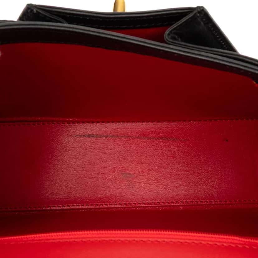 Cartier Leather Panthere Handbag Black Leather Good condition - Model View