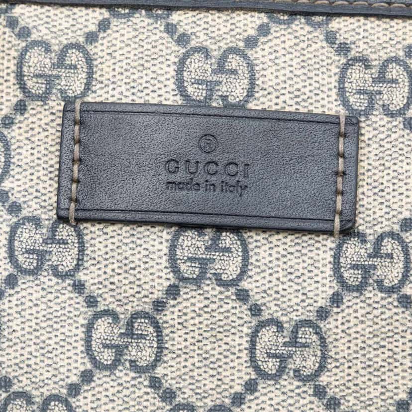 Gucci GG Supreme Tote Brown Canvas Good condition - Box View