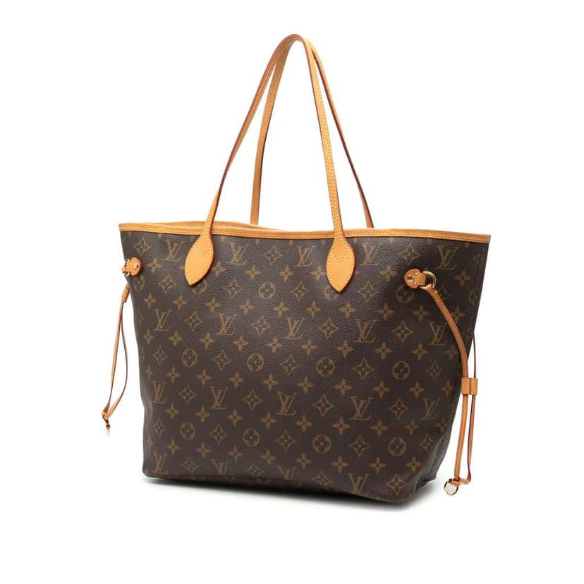 Louis Vuitton Monogram Neverfull MM Brown Very good condition - Back View