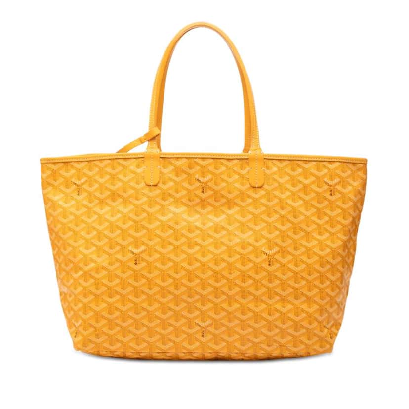 Goyard Goyardine Artois PM Yellow Canvas Very good condition - Front View
