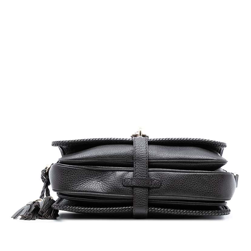 Gucci Leather Marrakech Crossbody Black Leather Good condition - Inside View