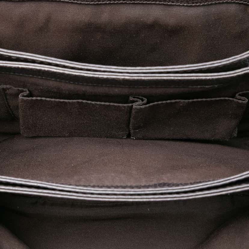 Gucci Leather Marrakech Crossbody Black Leather Good condition - Model View