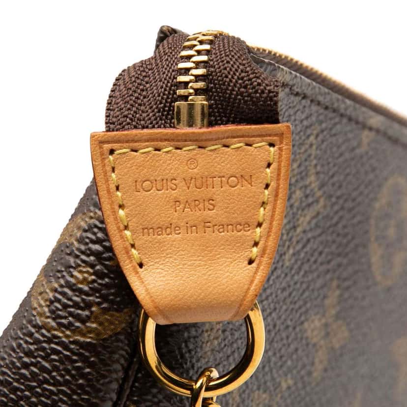 Louis Vuitton Monogram Mini Pochette Accessoires Brown Very good condition - Box View