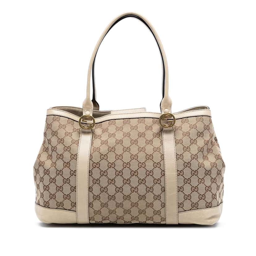 Gucci GG Canvas Miss GG Tote Brown Canvas Good condition - Front View