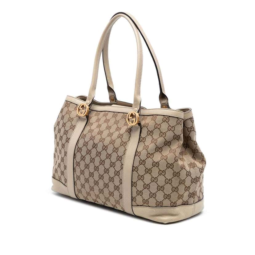 Gucci GG Canvas Miss GG Tote Brown Canvas Good condition - Back View