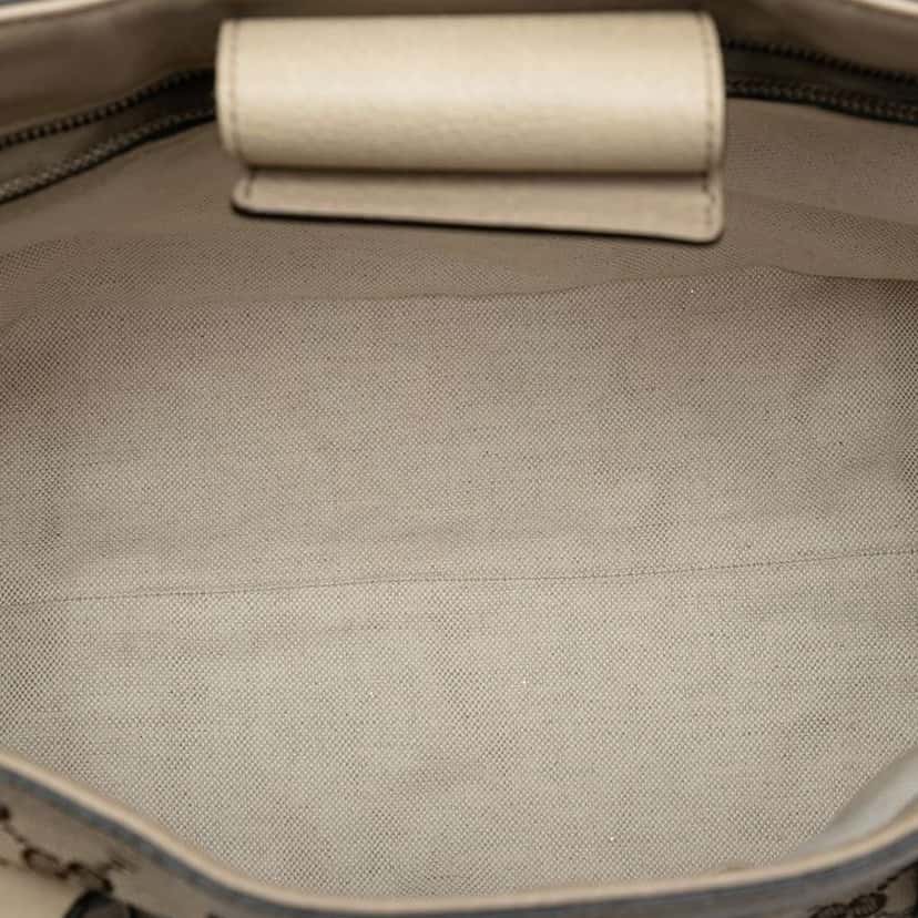 Gucci GG Canvas Miss GG Tote Brown Canvas Good condition - Model View