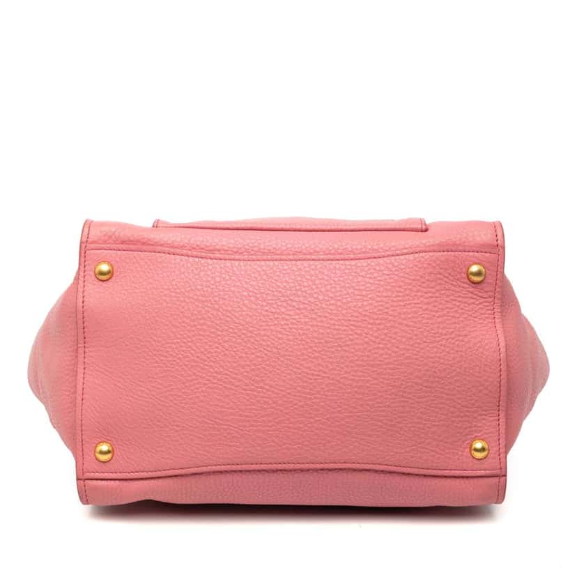 Prada Vitello Daino Shopping Tote Pink Leather Very good condition - Inside View