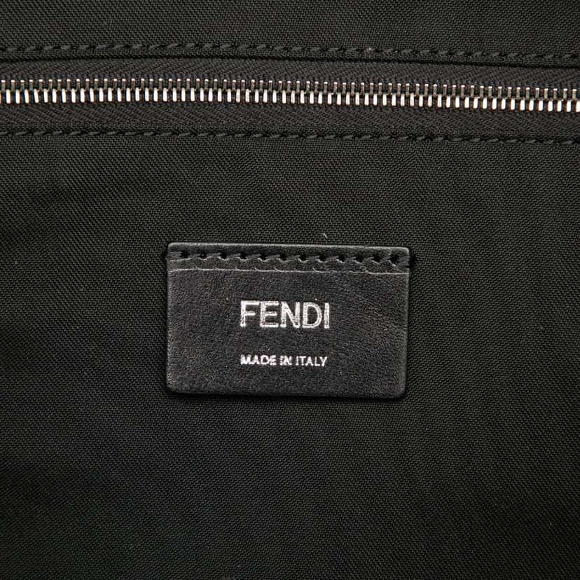 Fendi Nylon Vocabulary Blue Backpack Blue Very good condition - Box View