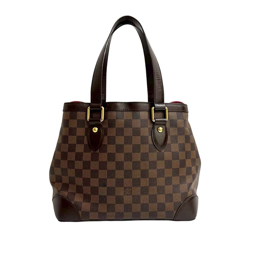 Louis Vuitton Damier Ebene Hampstead PM Brown Good condition - Back View