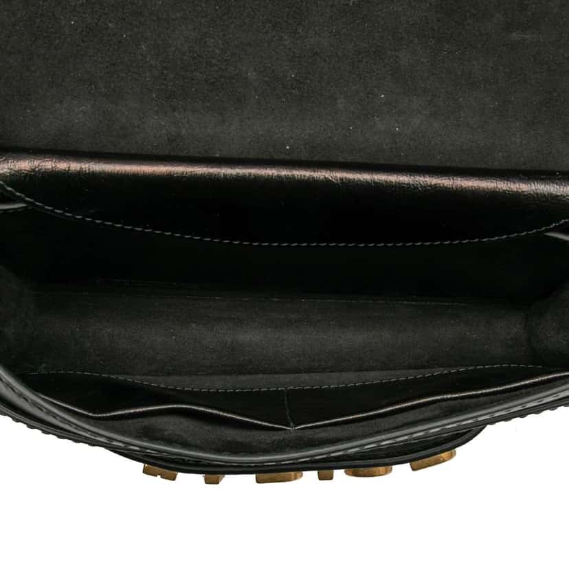 Dior Leather JAdior Chain Flap Black Leather Very good condition - Model View