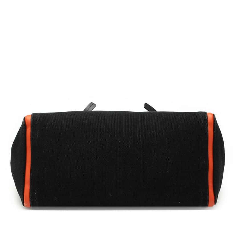 Prada Medium Canvas Ouverture Satchel Black Canvas Very good condition - Inside View
