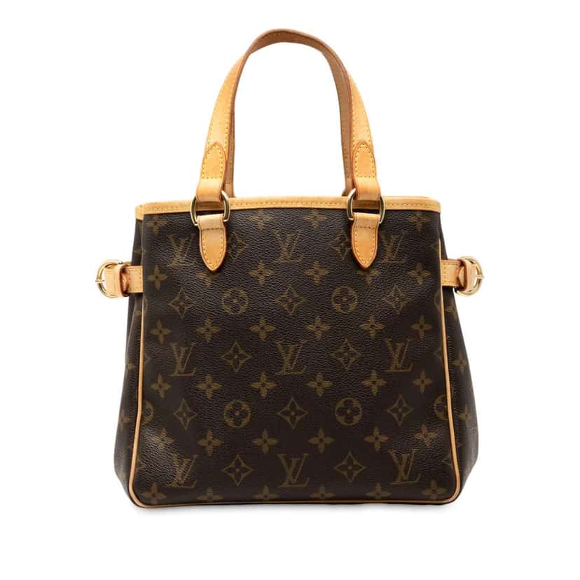 Louis Vuitton Monogram Batignolles Vertical PM Brown Very good condition - Front View