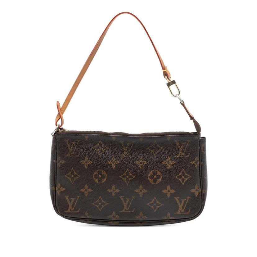 Louis Vuitton Monogram Pochette Accessoires Brown Very good condition - Front View