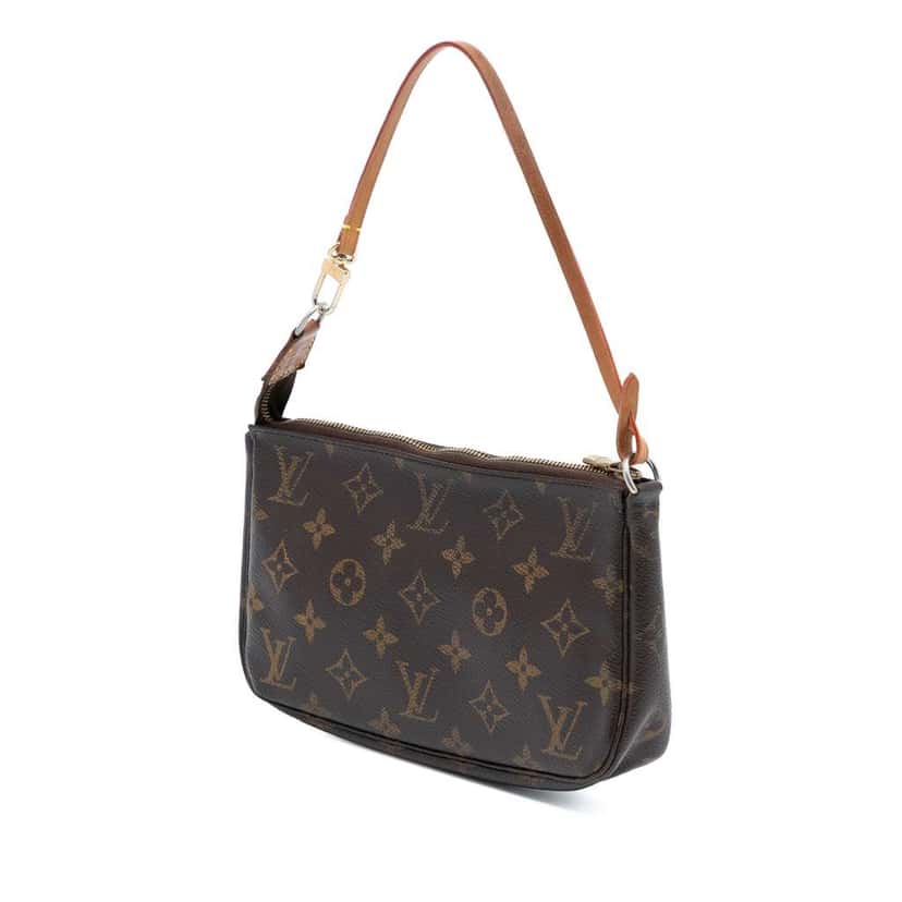 Louis Vuitton Monogram Pochette Accessoires Brown Very good condition - Back View