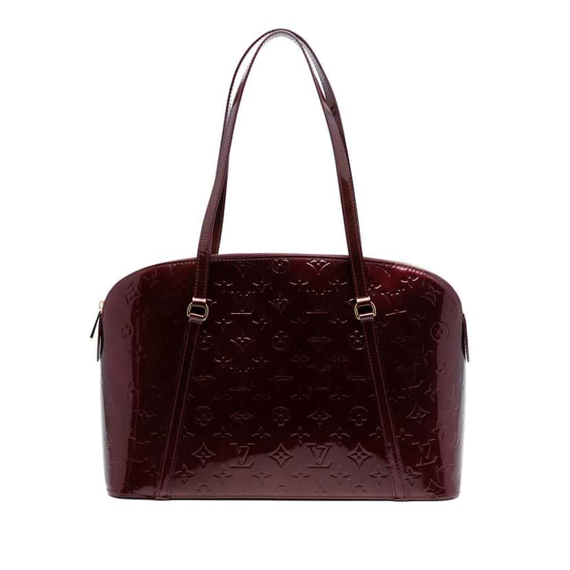 Louis Vuitton Monogram Vernis Avalon Purple Leather Good condition - Front View