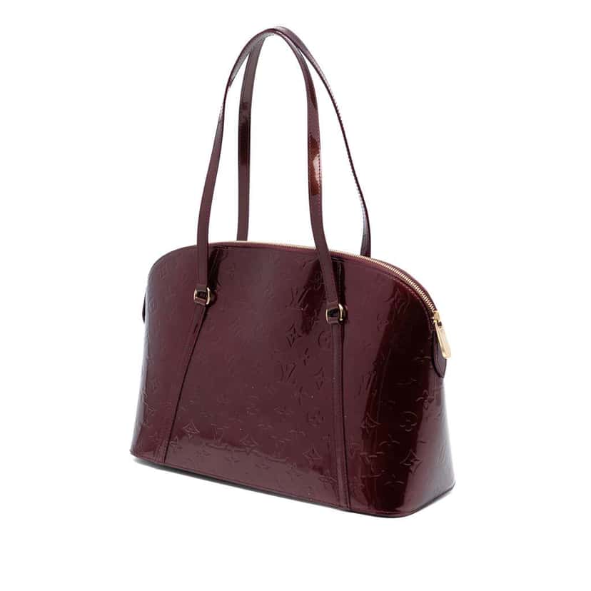 Louis Vuitton Monogram Vernis Avalon Purple Leather Good condition - Back View