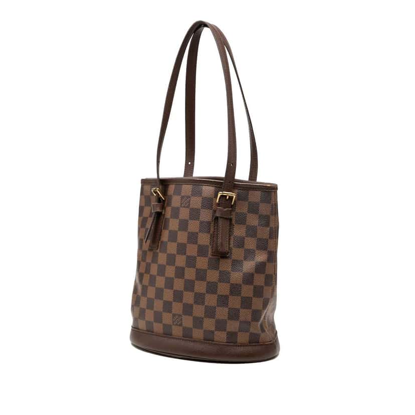 Louis Vuitton Damier Ebene Marais Brown Good condition - Back View