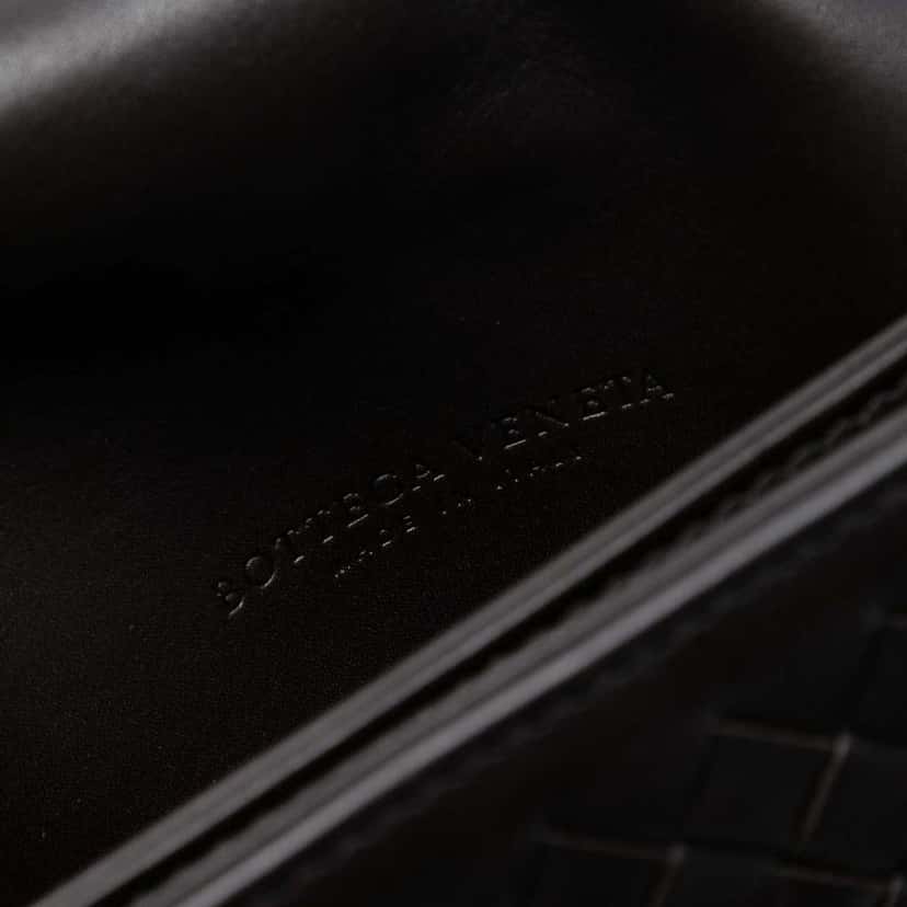 Bottega Veneta Nappa Intrecciato Briefcase Brown Leather Good condition - Box View
