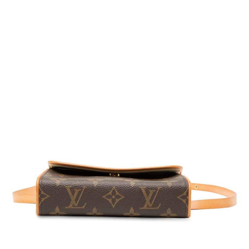 Louis Vuitton Monogram Pochette Florentine Brown Good condition - Inside View