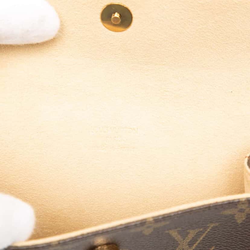 Louis Vuitton Monogram Pochette Florentine Brown Good condition - Box View